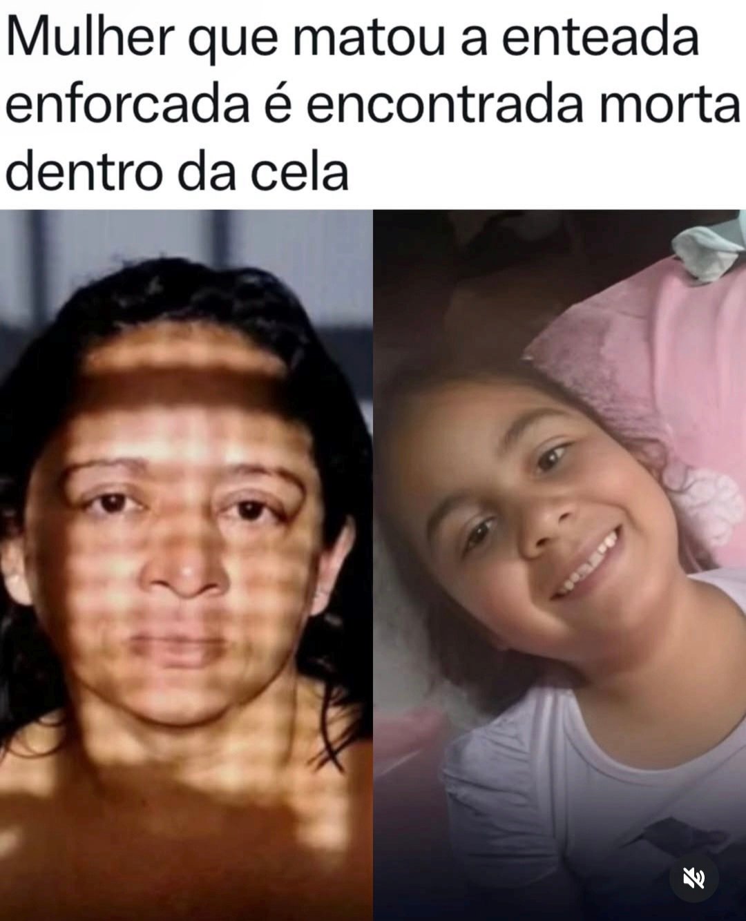 Mulher que matou enteada de 07 anos é encontrada morta dentro da cela no presídio em Brasília.