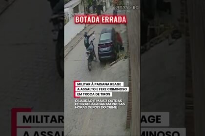 Policial Militar reage e atira em assaltante na Ur-07 Várzea!
