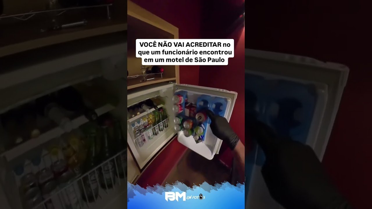 VOCÊ NÃO VAI ACREDITAR no que um funcionário encontrou em um motel de São Paulo!