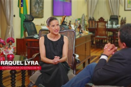 entrevista com a governadora de Pernambuco