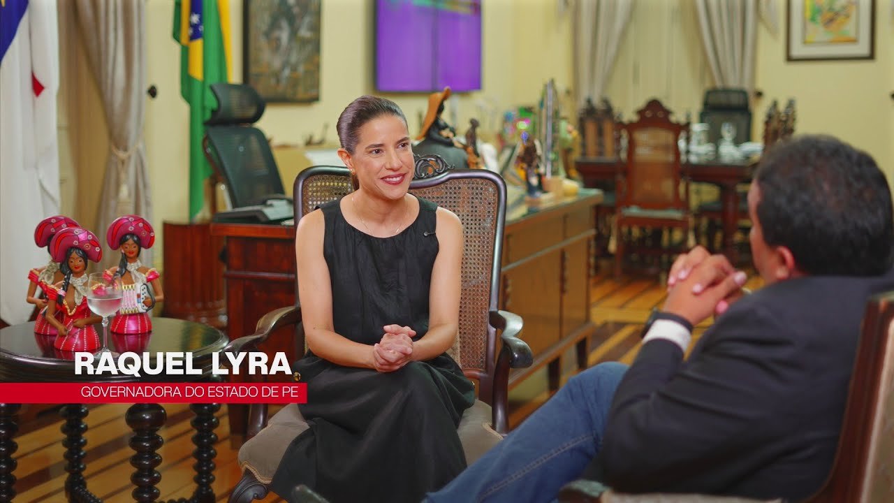entrevista com a governadora de Pernambuco