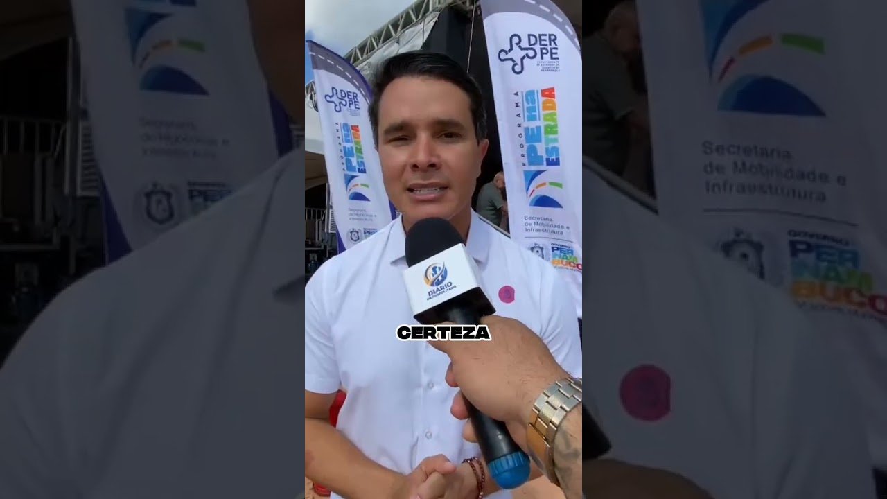 DEPUTADO JOÃO DE NADEG ASSINOU JUNTO COM A GOVERNADORA RAQUEL LYRA A ORDEM DE SERVIÇO DO ARCO METROPOLITANO