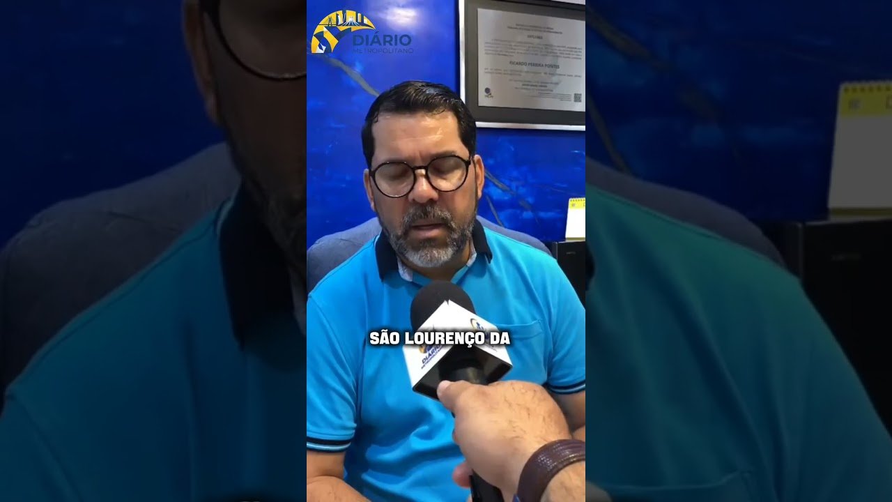 vereador Ricardo de Gulu deu entrevista para o diário metropolitano abordou assuntos importantes.