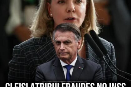 GLEISI ATRIBUIR O FRAUDES NO INSS AO GOVERNO BOLSONARO E DIZ QUE LULA INVESTIGOU