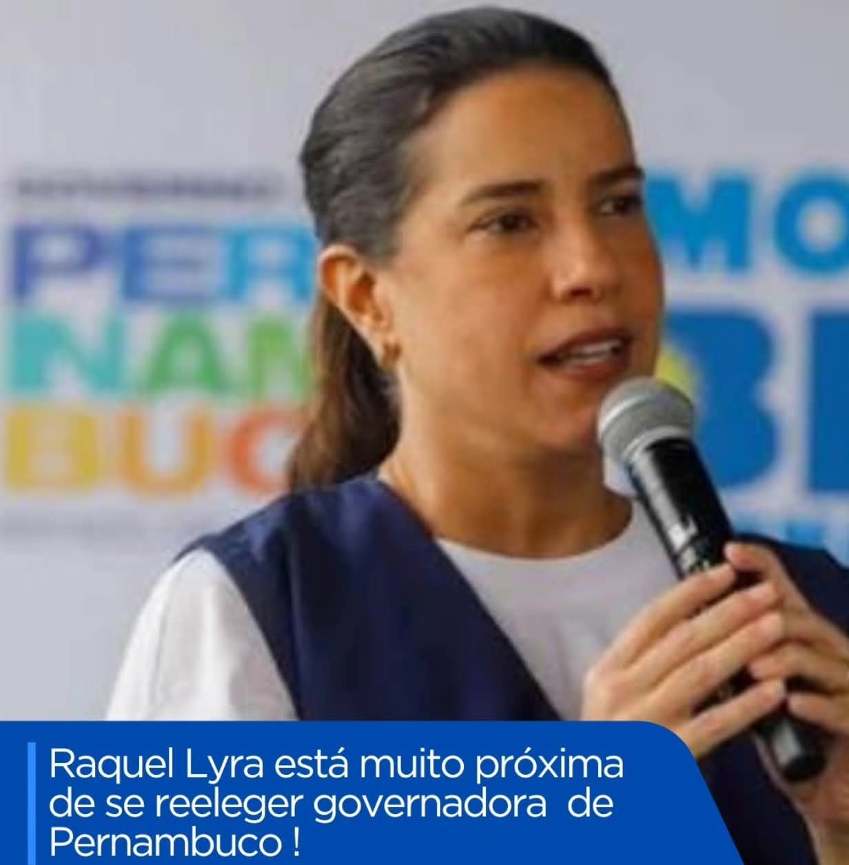 RAQUEL LYRA ESTÁ MUITO PRÓXIMO DE SE REELEGER GOVERNADORA DE PERNAMBUCO!