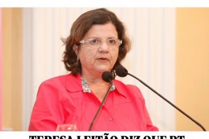 TERESA LEITÃO DIZ QUE PT NÃO DEFINIU APÓIO Á RAQUEL LYRA: “DEBATE INTERNO NÃO COMEÇOU”