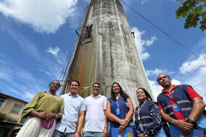 Diego cabral articula e garante junto ao governo de Pernambuco reforma da caixa d’água de casinhas, em aldeia, com investimento de R$ 766 mil