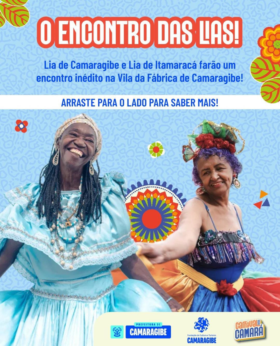 LIA DE CAMARAGIBE E LIA DE ITAMARACÁ Faram UM ENCONTRO INÉDITO NA VILA DA FÁBRICA DE CAMARAGIBE