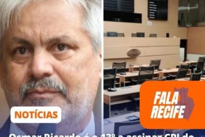 O vereador Osmar Ricardo tornou-se o 13º parlamentar a assinar o pedido de abertura da chamada CPI do Fura-Fila, que mira supostas irregularidades na gestão do prefeito João  Campos